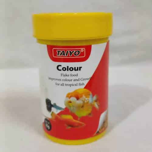 Taiyo Color Flakes Fish Food 25 grams - 3