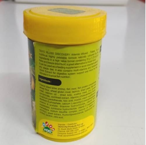 Taiyo Pluss Discovery Artemia Infused Flakes 25 grams - 3