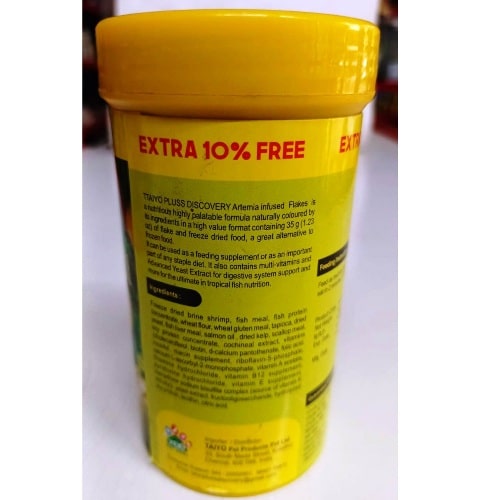 Taiyo Pluss Discovery Artemia Infused Flakes 55 grams - 3