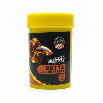 Taiyo Pluss Discovery Betta Colour Flakes 10 grams Fish food