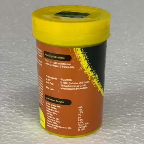 Taiyo Pluss Discovery Betta Colour Flakes 25g Fish food - 3