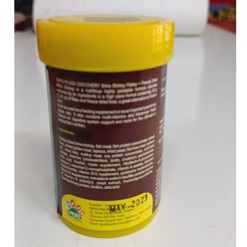 Taiyo Pluss Discovery Brine Shrimp Infused Flakes 25 grams - 4