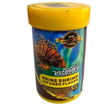 Taiyo Pluss Discovery Brine Shrimp Infused Flakes 25 grams