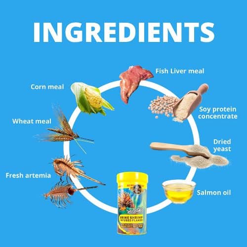 Taiyo Pluss Discovery Brine Shrimp Infused Flakes 25 grams - 2