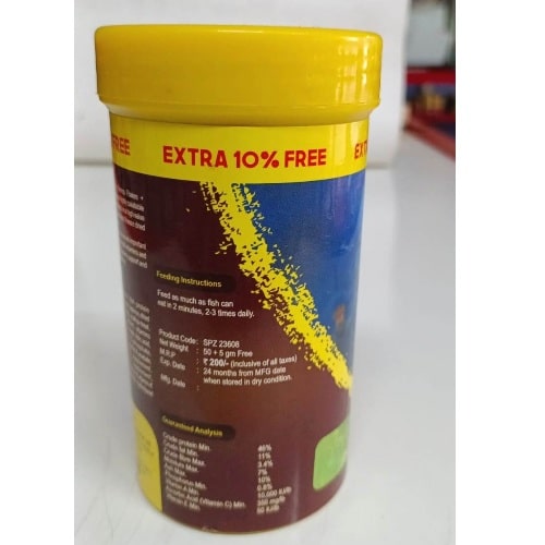 Taiyo Pluss Discovery Brine Shrimp Infused Flakes 52 grams - 4