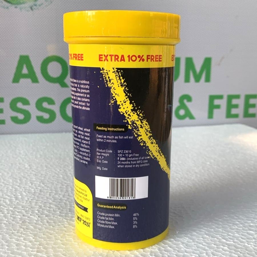 Taiyo Pluss Discovery Cichlid Flakes Fish Food 110 grams - 2