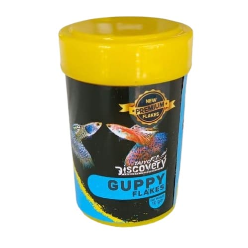 Taiyo Pluss Discovery Guppy Flakes 10 grams fish food