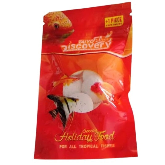 Taiyo Pluss Discovery Holiday Fish food 5+1 Pcs Packet