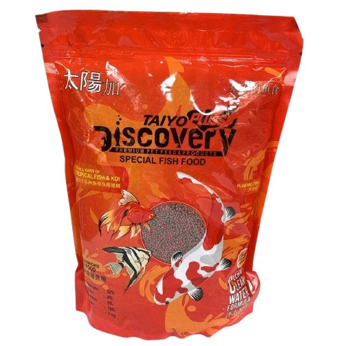 Taiyo Pluss Discovery fish food 1.2mm size 1 kg Pouch