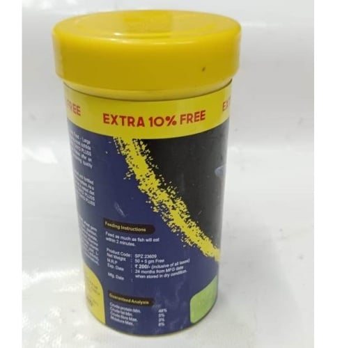 Taiyo Pluss Discovery Cichlid Flakes Fish Food 52 grams - 3