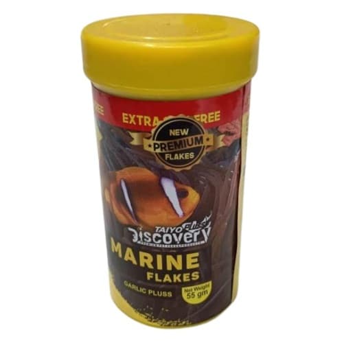 Taiyo Pluss Discovery Marine Flakes 55 grams Fish Food