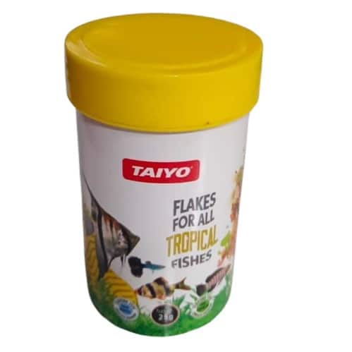 Taiyo Tropical Flake Fish Food 25 grams bottle