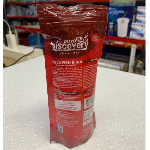 Taiyo pluss discovery Goldfish and Koi Premium fish food 100 g / 5 mm