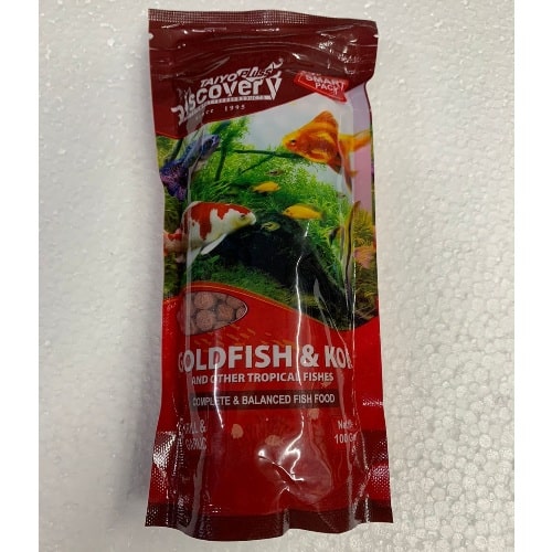 Taiyo pluss discovery Goldfish and Koi Premium fish food 100 g / 5 mm - 7