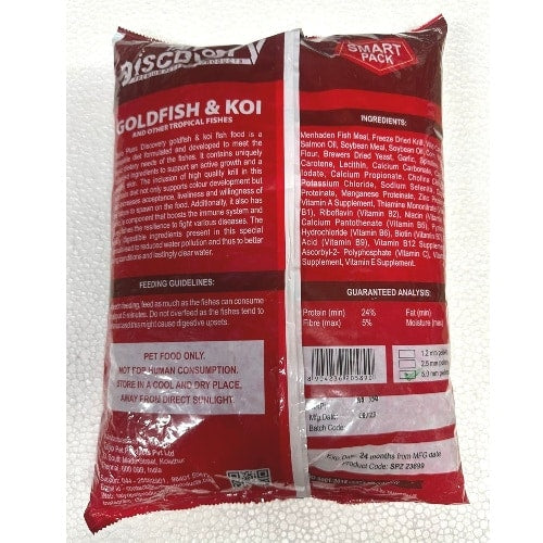 Taiyo pluss discovery Goldfish and Koi Premium fish food 1 Kg/5 mm - 3
