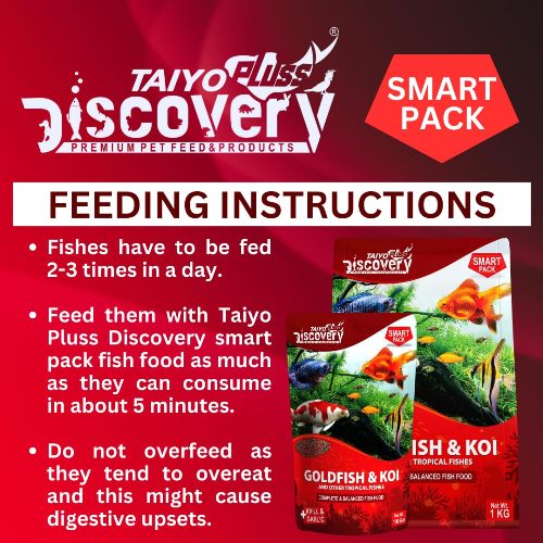 Taiyo pluss discovery Goldfish and Koi Premium fish food 100 g / 2.5 mm - 6