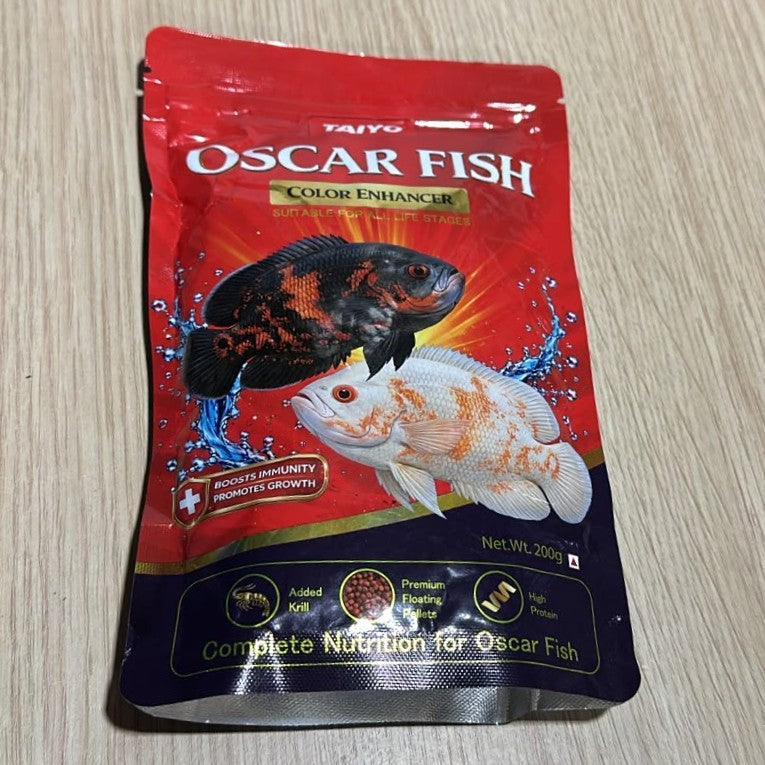 Taiyo Oscar Fish Color Enhancer 200 grams - Premium Floating Pellets