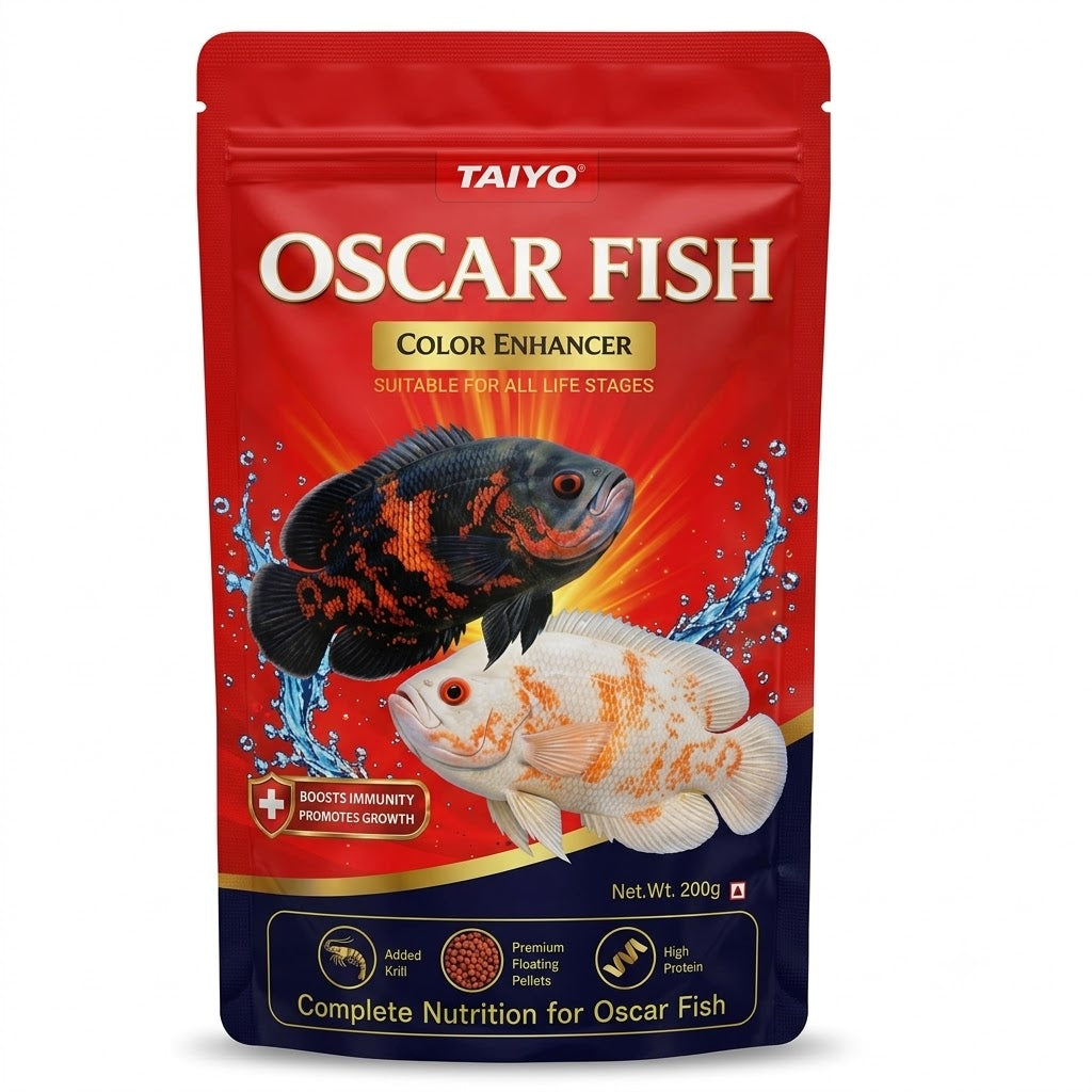 Taiyo Oscar Fish Color Enhancer 200 grams - Premium Floating Pellets
