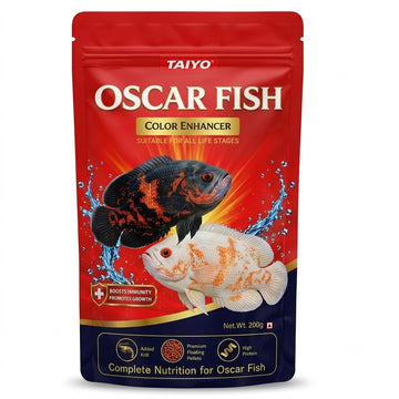 Taiyo Oscar Fish Color Enhancer 200 grams - Premium Floating Pellets