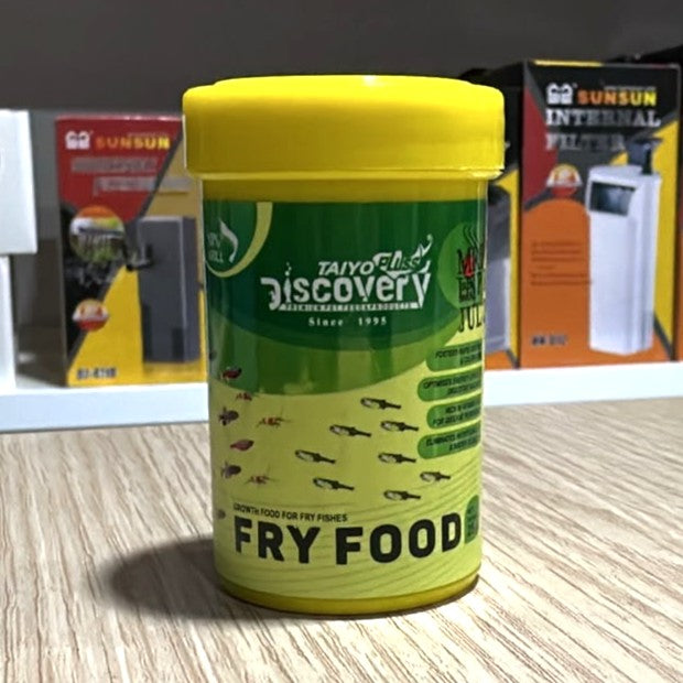 Taiyo Pluss Discovery Fry Food (25g) – Premium Growth Diet for Newborn Fishes