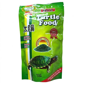Taiyo Turtle Food (100g Pouch) – Premium Floating Sticks for Turtles & Reptiles