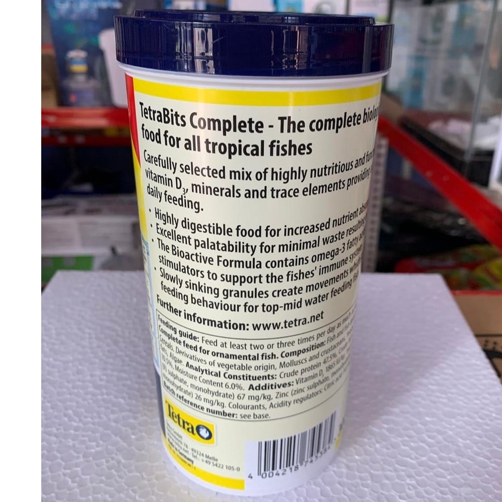 TetraBits Complete Aquarium Fish Food 300 gram - 4
