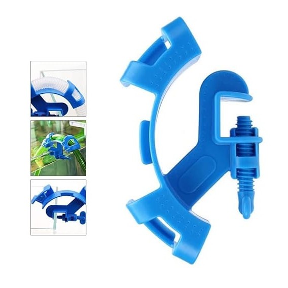 Professional Aquarium Pipe Clamp / Hose Holder – Secure Water Change Tool - 5