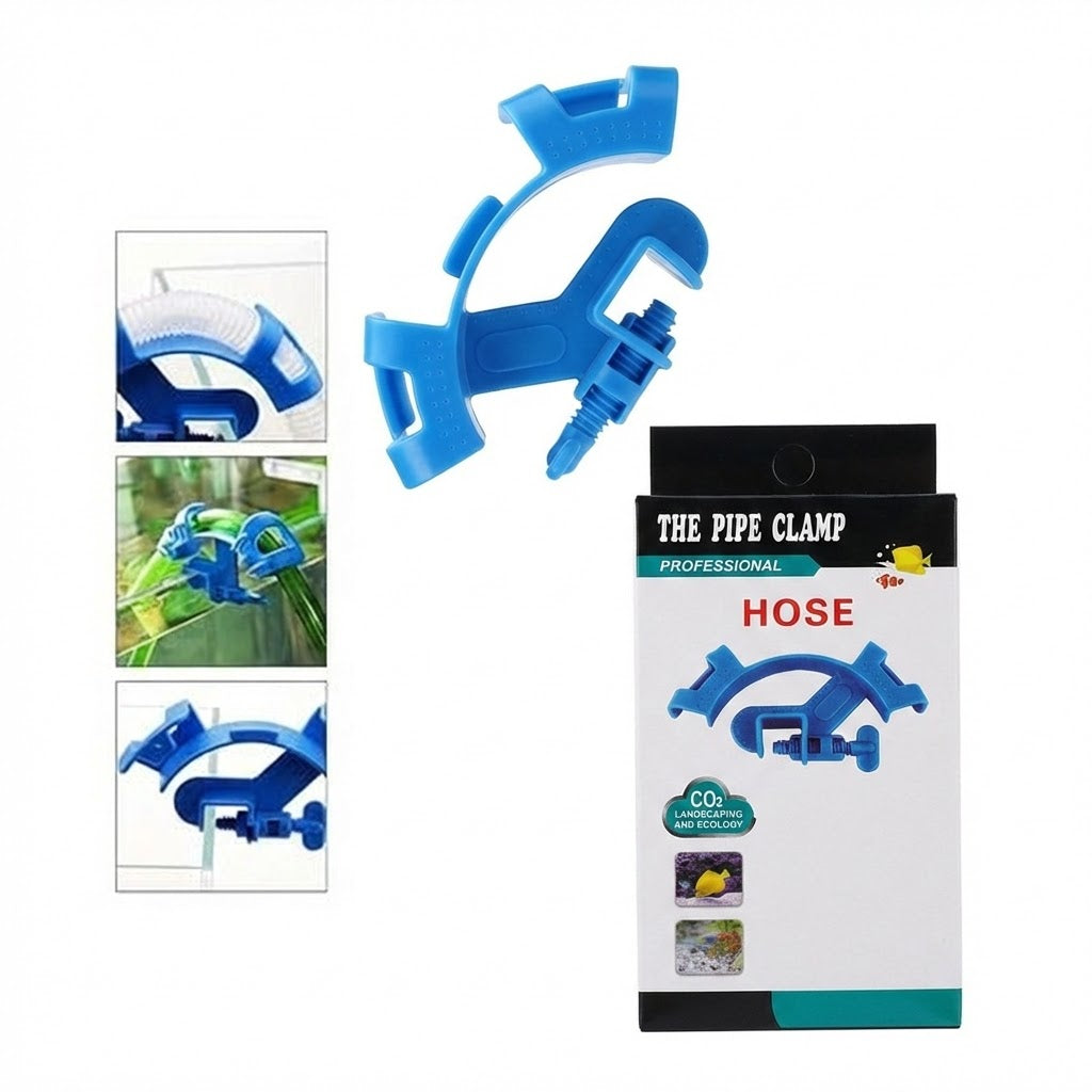 Professional Aquarium Pipe Clamp / Hose Holder – Secure Water Change Tool