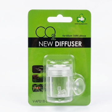 Top Aqua CO2 Diffuser V-AP018-L (24mm) with Built-In Bubble Counter