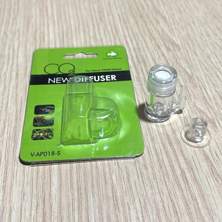 Top Aqua CO2 Diffuser V-AP018-S (12mm) with Built-In Bubble Counter