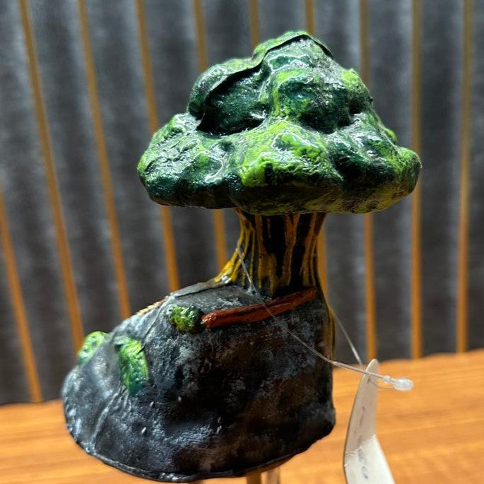 Tree House Aquarium Decoration (12cm) – Resin Hideout for Fish & Shrimp - 3