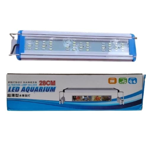 QL-30A Ultrathin 28 cm Bracket LED Light for Aquarium