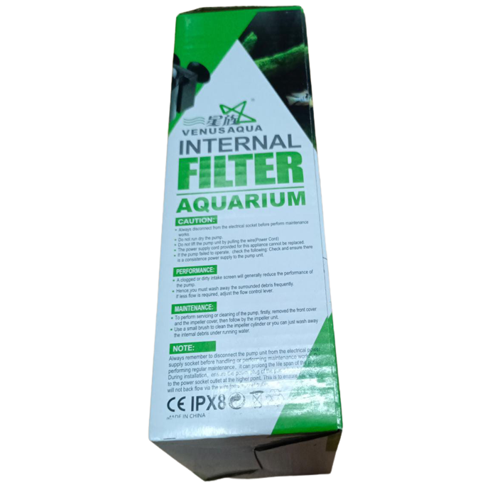 Venus Aqua 6000F Aquarium Internal Filter 12 Watts - 5