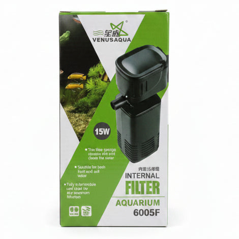 Venus Aqua 6005F Internal Filter for Fish Tank - 6