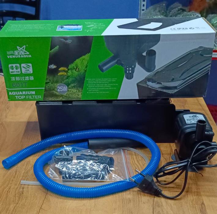 Venus Aqua 601T Aquarium Top Filter 1500 L/H 25 Watts