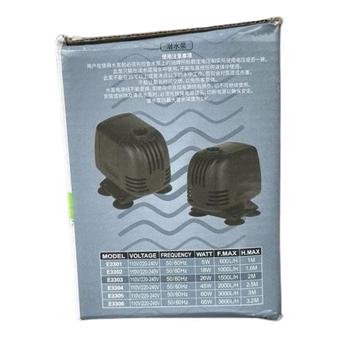Venus Aqua E3303 Submersible pump 26 Watts - 3