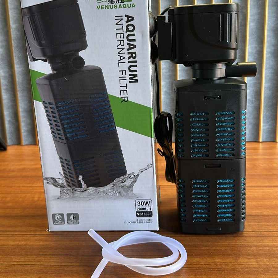 Venus Aqua VS1800F Aquarium Internal Filter (30W) – 2000L/H - 6