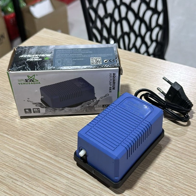 Venus Aqua AP-108 Aquarium Air Pump (2.5W) – Single Outlet Aerator