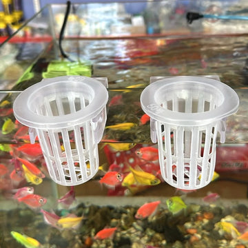 Wajababy Round Hanging Aquarium Plant Pots (2-Piece Set)