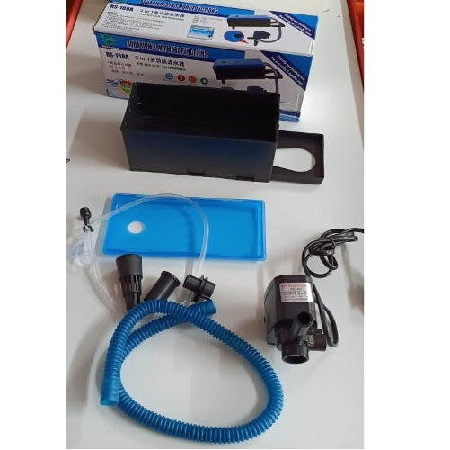 RS ELECTRICAL RS-188A 3 in 1 Top Filter for Aquarium - 3