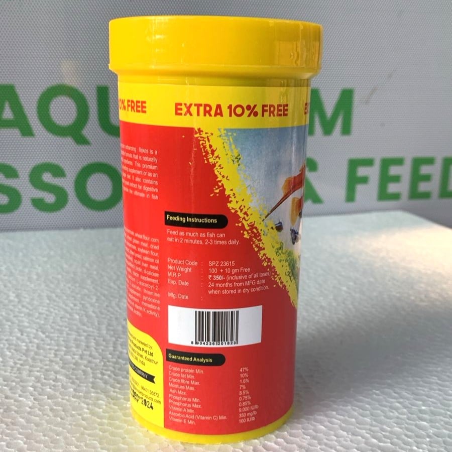 Taiyo Plus discovery Premium Color Enhancing Flakes 110 gram Fish Food - 2