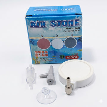 White Disc Air Stone ASW-20050 for Aquariums - 5 cm size