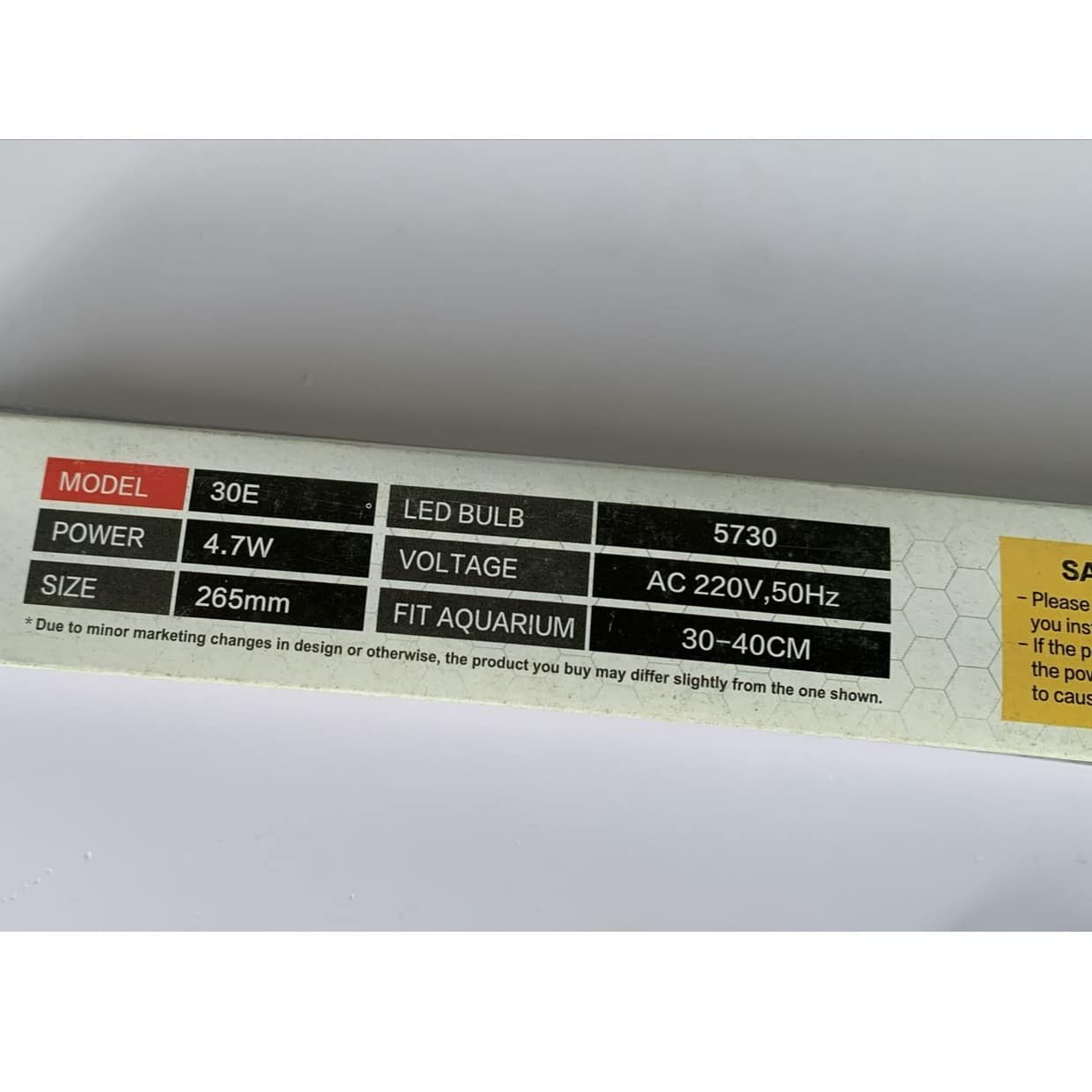XILONG 30E Submersible LED Lamp for Aquarium - 3