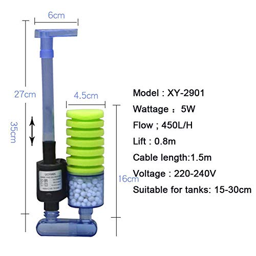 XINYOU XY2901 Sponge Filter - 2