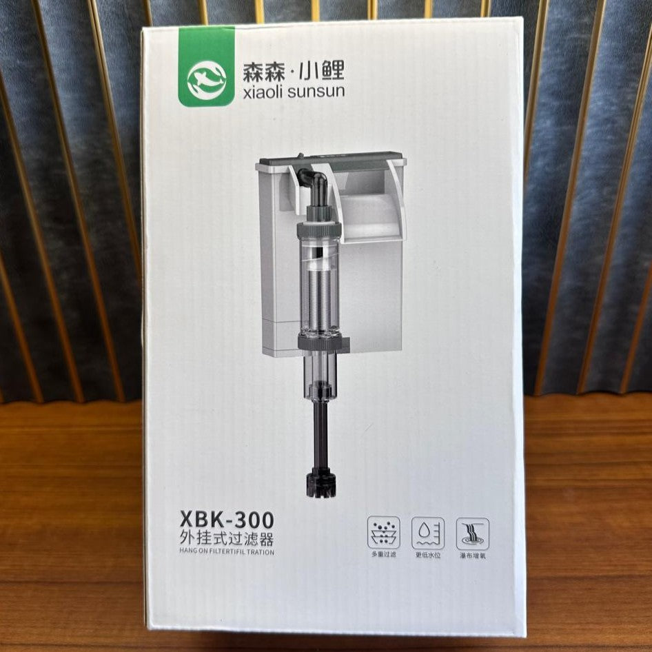 Xiaoli Sunsun XBK-300 Hang On Filter (3W, 300 L/H) – Premium Aquarium Filtration