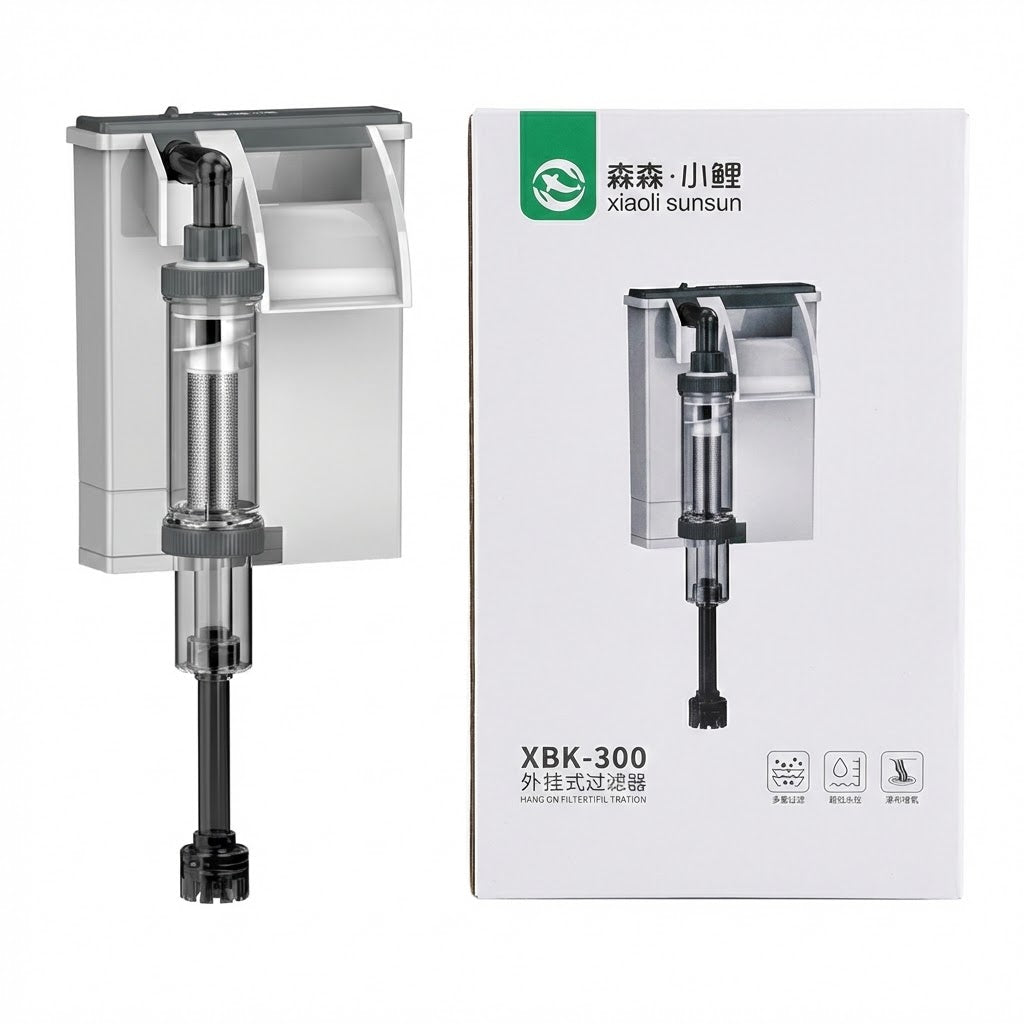 Xiaoli Sunsun XBK-300 Hang On Filter (3W, 300 L/H) – Premium Aquarium Filtration