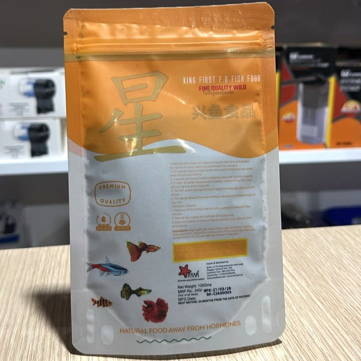 Xing Premium Tetra Fish Food (100g) – Color Enhancing Crumble