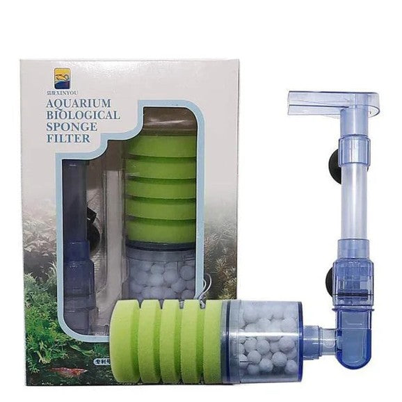 Xinyou XY-2880 Aquarium Biological Sponge Filter with Ceramic Media
