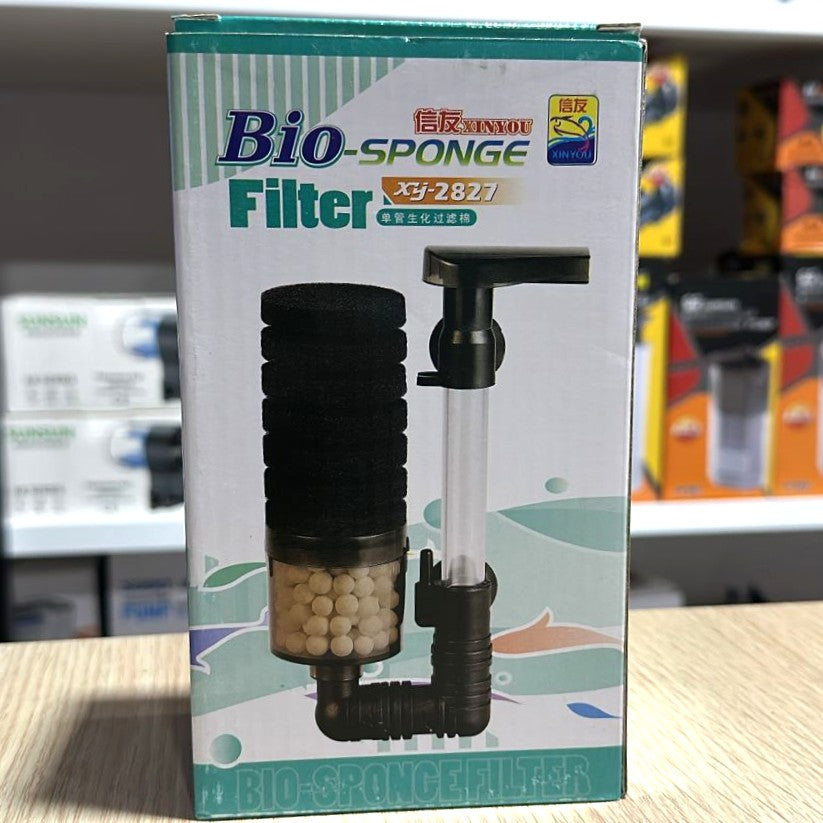 Xinyou XY-2827 Bio-Sponge Filter with Ceramic Media Chamber