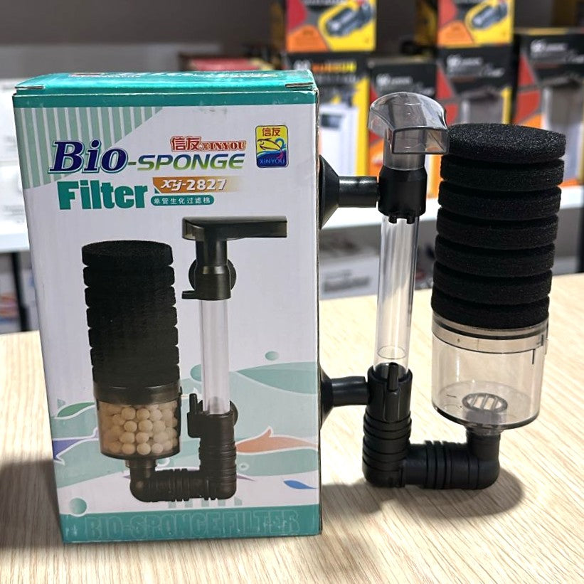 Xinyou XY-2827 Bio-Sponge Filter with Ceramic Media Chamber